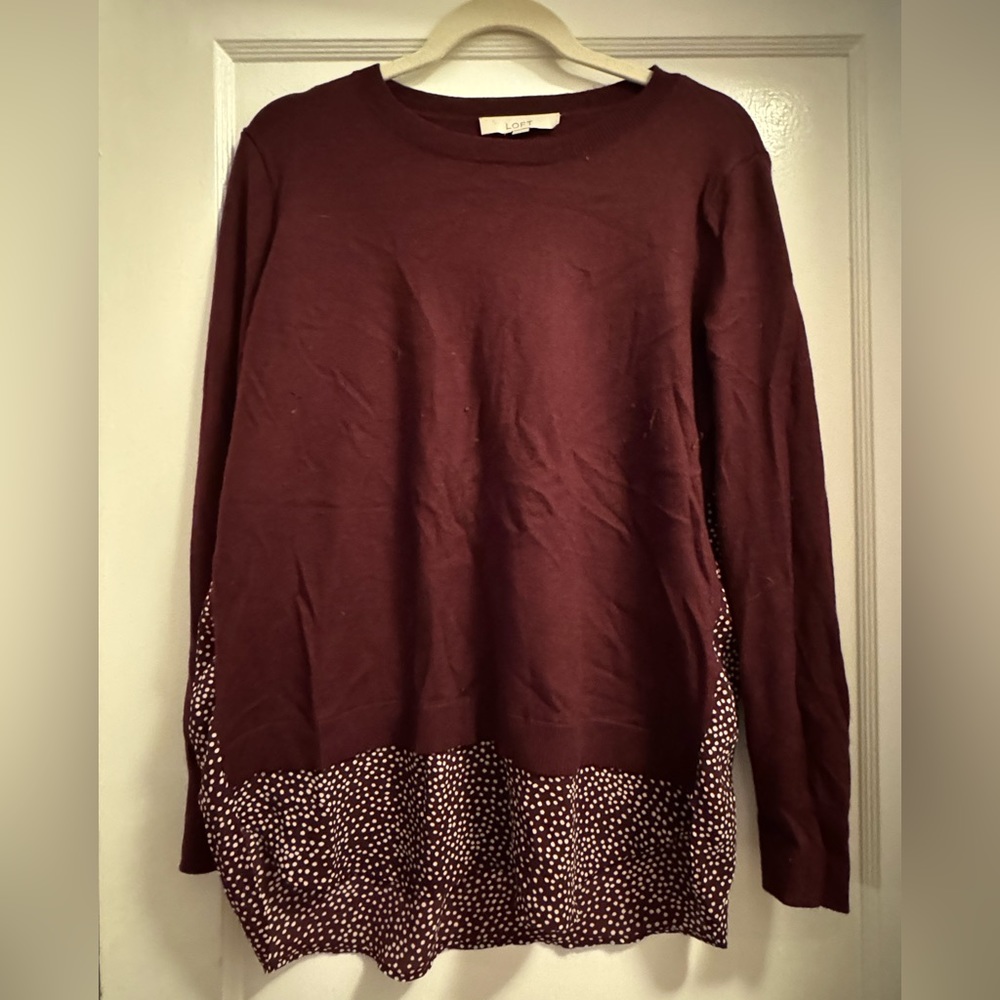 Mixed Media Loft Sweater